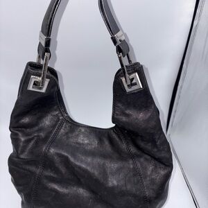 Michael Kors Black Handbag Hobo Large Slouchy Purse Dust Bag Included